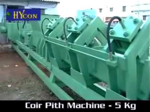 5 Kg Coco Peat Block Making Machine