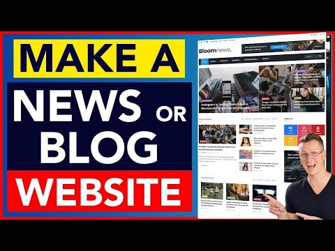 , title : 'How To Make A News Or Blog Website'