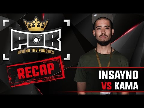 Insayno Recap vs Kama - Behind The Punches POB LIVE 7 Februari