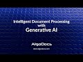  Intelligent Document Processing with Generative AI