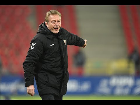 1/8 Totolotek Pucharu Polski: Konferencja prasowa po meczu GKS Tychy - ŁKS Łódź 2:0