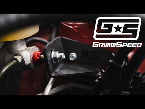 Grimmspeed Master Cylinder Brace Install