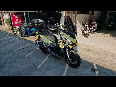 รีวิวของแต่ง Honda ADV 160 2025  ในปี 2026 มีอะไรเพื่มมาบ้าง