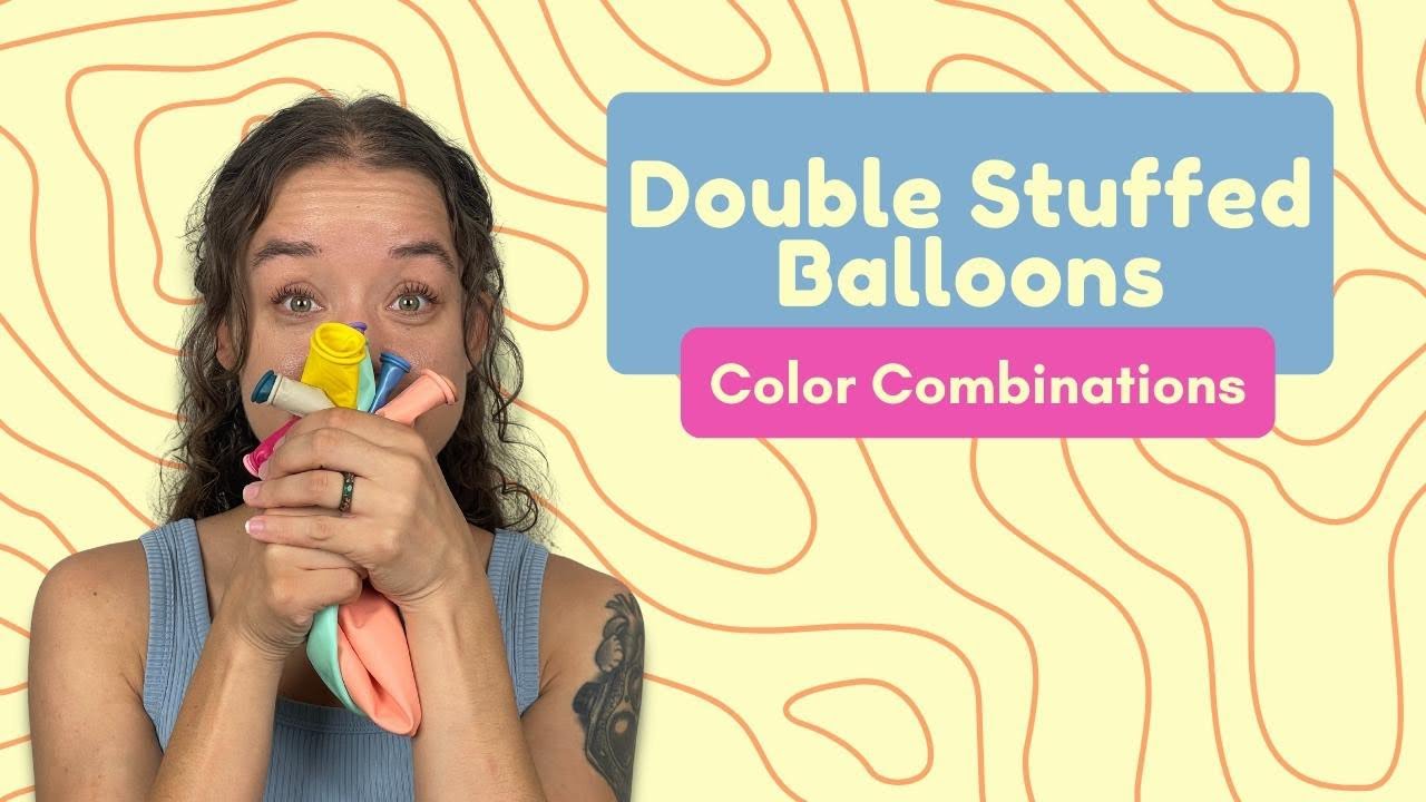 Double Stuffed Balloon Color Combinations | The Party Thieves