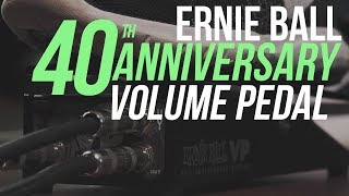 Video thumbnail for Ernie Ball Limited Edition 40th Anniverary Volume Pedal by Guitar World