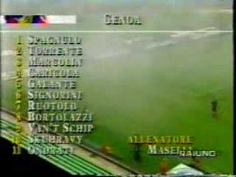 Genoa-Padova 15.06.95 (spareggio serie A)
