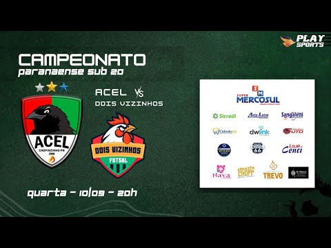 PARANAENSE FUTSAL SUB 20- 🔴🟢ACEL X GALO ⚪🟢