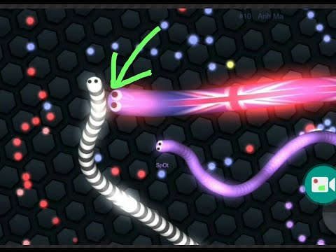 Slither.io best pro tiny snake destroy giant snakes - Epic slither.io gameplay