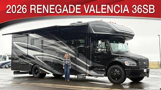 A preview image of the linked video showcasing 2026 Renegade Valencia 36SB