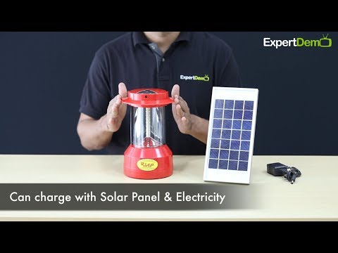 Rico rechargeable solar lantern