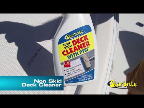 Clean Your Boat with Star Brite Non Skid Deck Cleaner