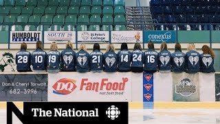 Girlfriends of Humboldt Broncos players united by tragedy