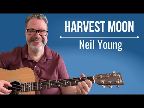How to Play Harvest Moon-Acoustic Guitar Lesson