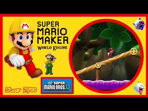 Súper Mario Maker: World Edgine NSMBWU || Entorno de Bosque