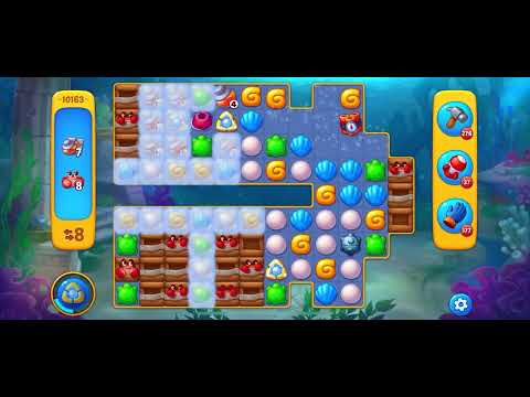 Fishdom level 10163 no boosters フィッシュダム ノーマル