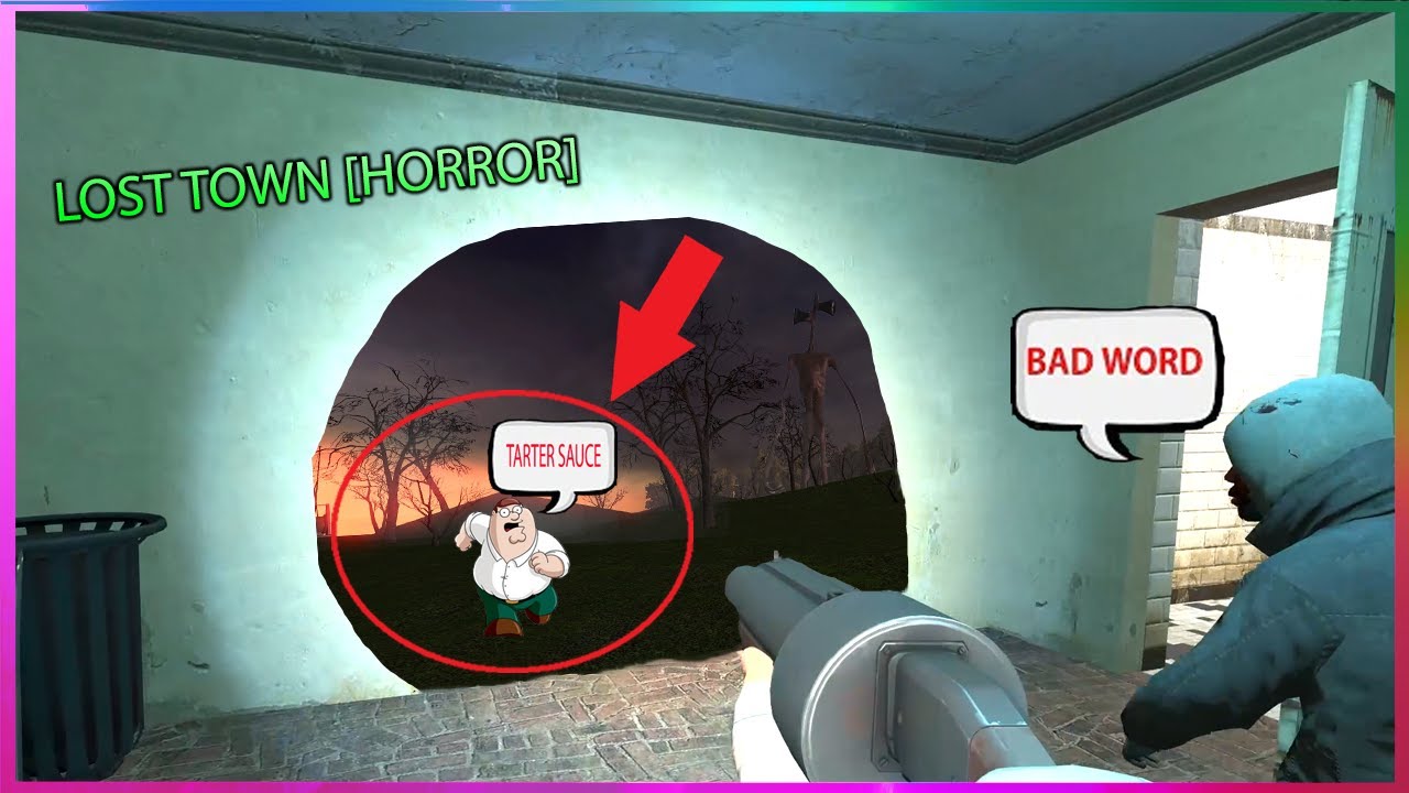 This Spooky Map is about a LOST TOWN! (We found it) (Gmod Spooky Maps)