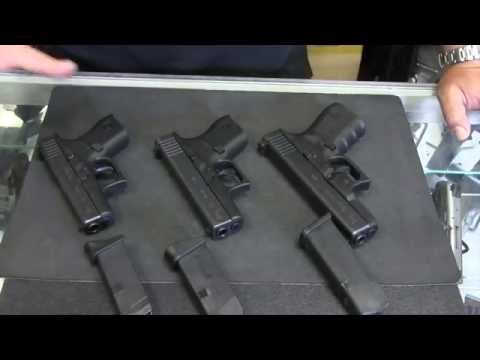 Glockl 42 vs Glock 43 vs Glock 19 Live Fire comparison of carry pistols