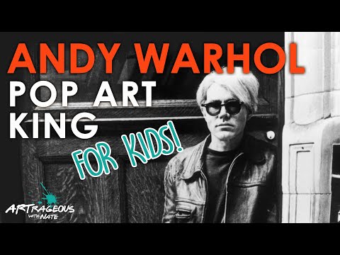 Brief History of Andy Warhol: Pop Art King (for younger students)