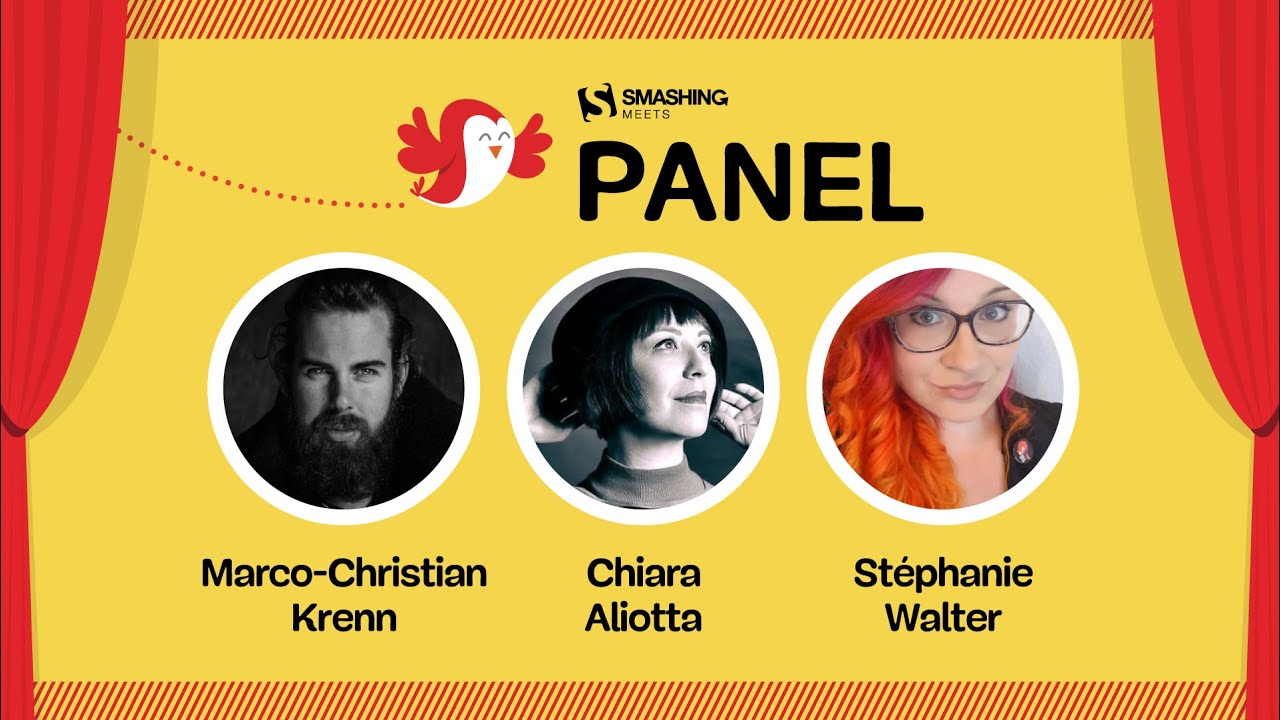 Magical UX Panel hosted by VITALY FRIEDMAN  — Smashing Meets UX, September 2023