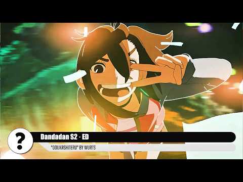 My Top 100 Anime Endings (2020-2025)