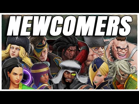 The Newcomers of Street Fighter V