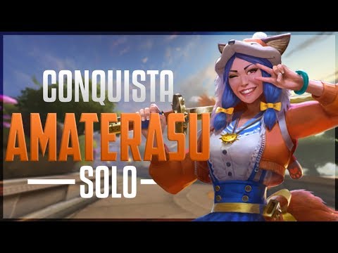 AMATERASU SOLO | CONQUISTA CASUAL | SMITE BR ft. Bombtorb e Shazam