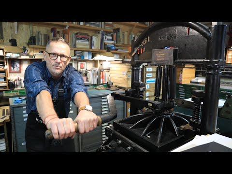 Człowiek, który wskrzesza zawód zecera