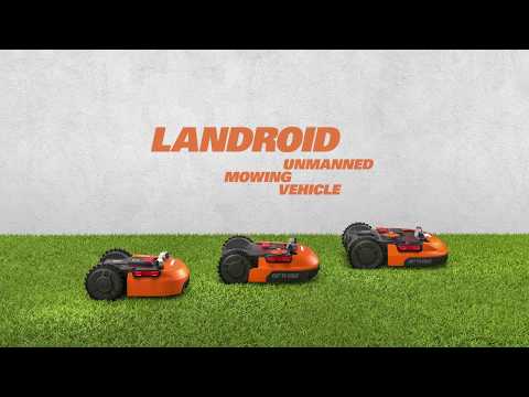 Le nouveau tondeuse robotisée Landroid - De nieuwe robotmaaier Landroid worx-europe.com