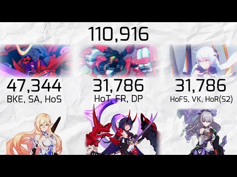 [HI3 SEA] (EX MA) | 110,916pts. | SSS Jizo, Hephaestus, HoV