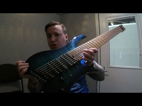 UNBIASED NAMM REVIEW - Giulio Negrini Guitars Fëanor 8-string Multiscale Headless - Lutheria GNG