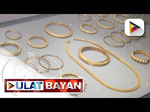 Pre-colonial gold treasures mula sa Surigao Del Sur, idinisplay sa isang exhibition