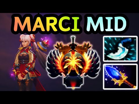 🔥 MARCI MID BURST DAMAGE TAKES OVER | DOTA 2 GAMEPLAY 🔥
