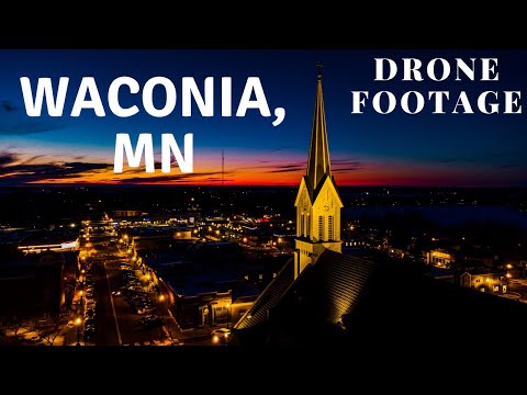 Waconia Minnesota, February 23rd 2021 || Drone Footage  || DJI Mini 2