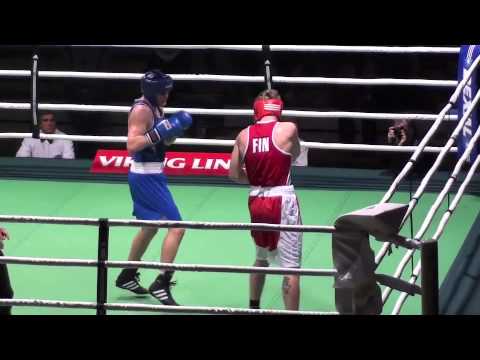 Ville Hukkanen, FIN (pun) vs Darren O´Neill, IRL (sin)