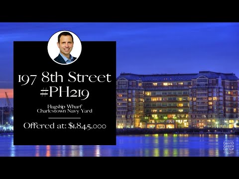 Flagship Wharf Penthouse With Spectacular City & Harbor Views!