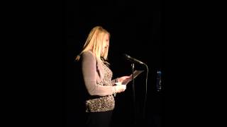 Ange Chan reading her poem "Election Day" at Incite, Phoenix Artist Club 13.5.15