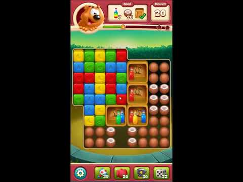 Toon Blast Level 2407 - NO BOOSTERS 🐻🐺🐱 | SKILLGAMING ✔️