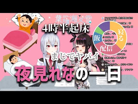 夜見れなの1日[にじさんじ切り抜き]