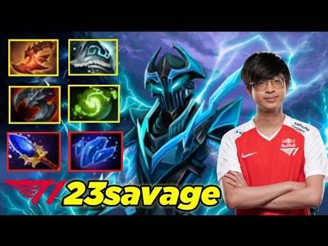 23savage - RAZOR 18 KILLS WITH REFRESHER ORB AND SATANIC - DOTA 2 PRO PLAYER GAMEPLAY