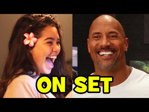 , title : 'MOANA Behind The Scenes With The Cast (Movie B-Roll) - Dwayne Johnson, Auli’i Cravalho'