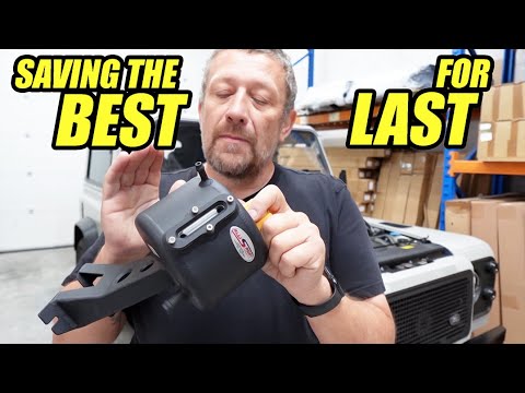 Fitting a ceramic coated aluminium header tank from Allisport to the Defender 90 Thumbnail