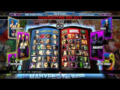 Ultimate Marvel vs. Capcom 3 | Top 8 | GB| Fresh Prince vs KS E4| FerniSeraph