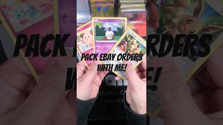 Pack Pokemon Orders with me! #pokemonchannel #collectiblecards #pokemoncards #pokemontcg #pokemon