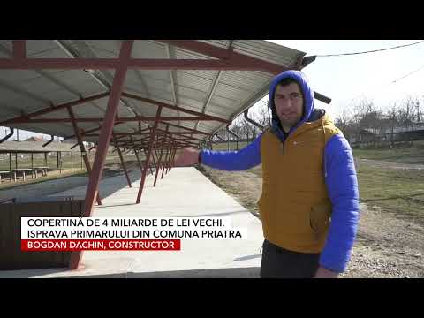 COPERTINĂ DE 4 MILIARDE DE LEI VECHI, ISPRAVA PRIMARULUI DIN COMUNA PRIATRA