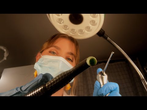 ASMR Dentist 🦷 Very Crinkly Teeth and Mouth Exam & Teeth Cleaning | Medical Roleplay