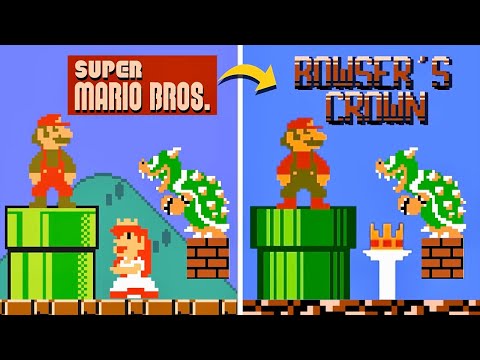 Bowser's Crown - Super Mario Bros. NES Hack Playthrough