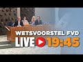 LIVE: Kamer behandelt referendumwet Van Houwelingen & Baudet | FVD