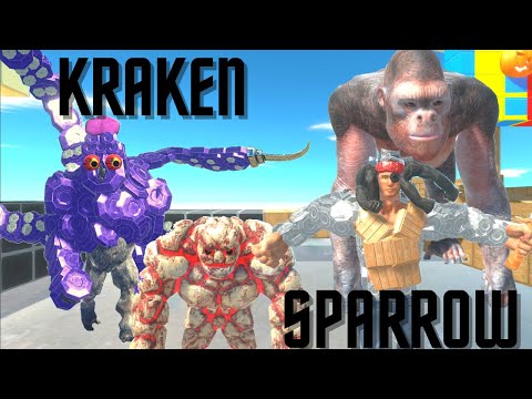 JACK SPARROW + PRIMATES VS  KRAKEN + INFERNALS - ARBS