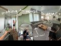 moving vlog: home makeover projects + I got a COUCH!!