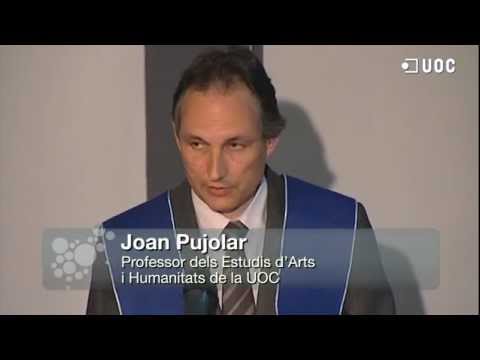 Lectura de l'acord del Consell de Govern a crrec del Dr. Joan Pujolar, professor de la UOC